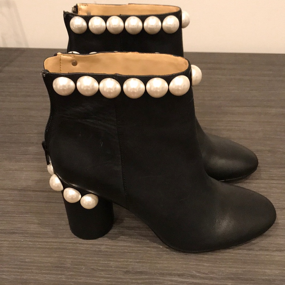 Katy Perry Pearl Studded Booties